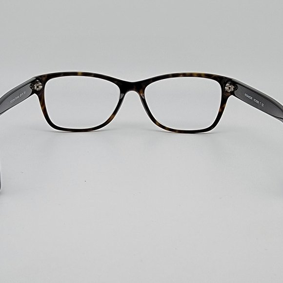 Coach HC6068 5120 Dark Tortoise Eyeglasses Frame w/ Case 52-16-135 - Picture 7 of 16